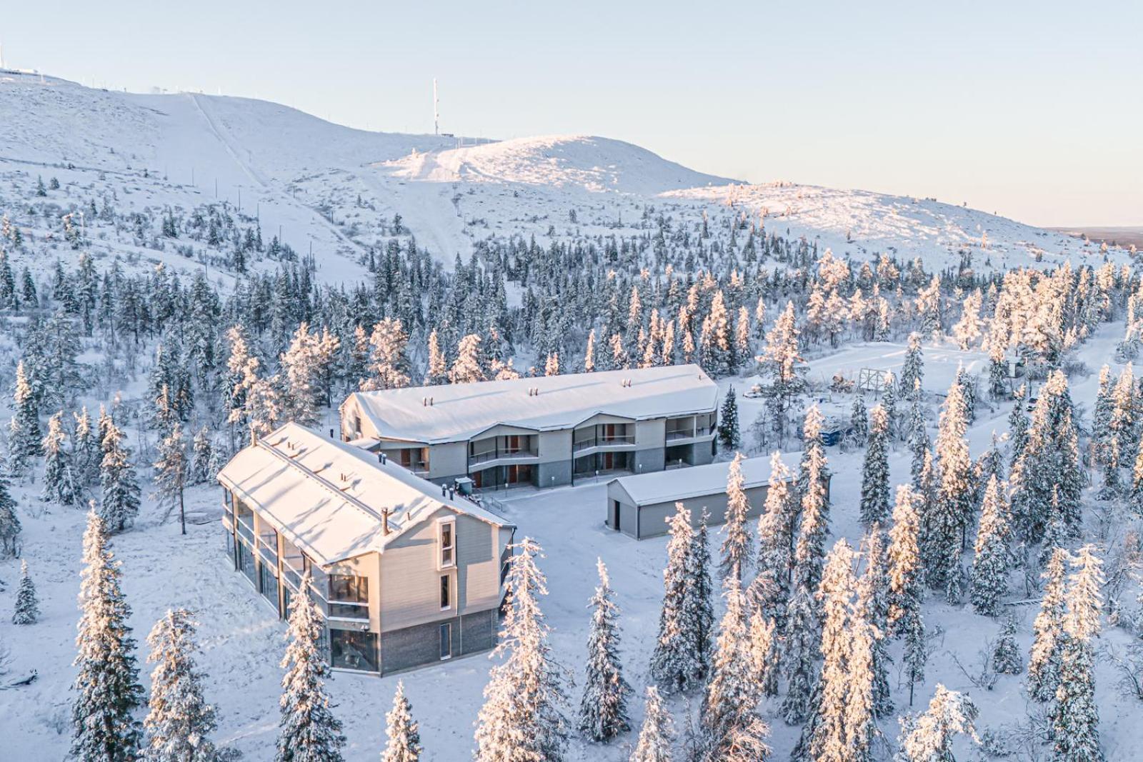 Beyond Gielas B5, Ski-in Ski-out With Mountain View Levi